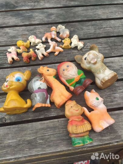 Советские резиновые игрушки