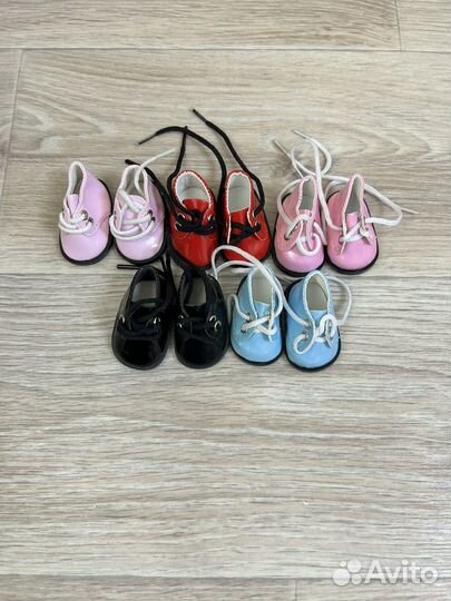 Набор. Обувь для кукол