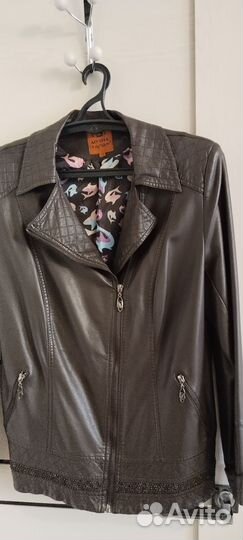 Куртка кожаная женская