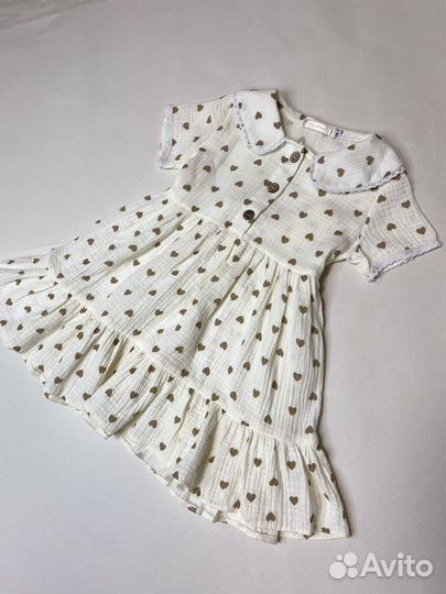 Платье муслиновое на девочку