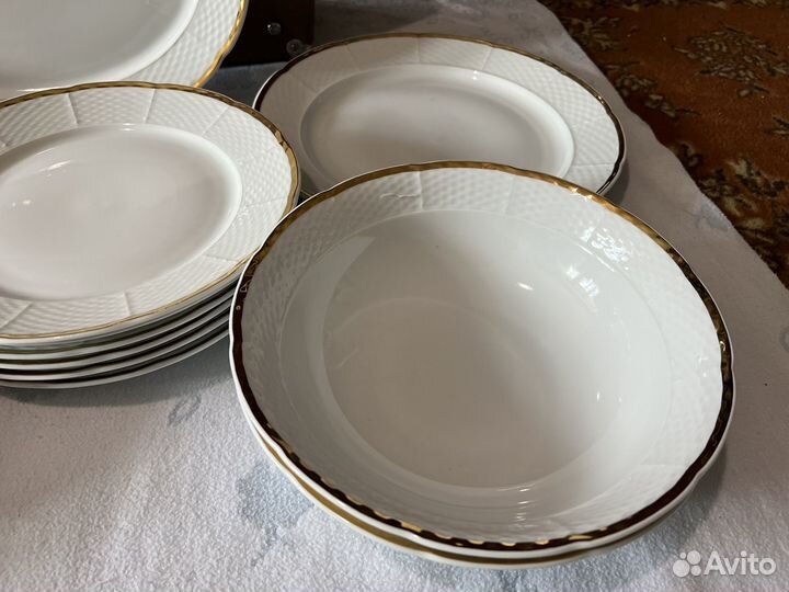 Сервиз столовый на 6 персон Чехословакия