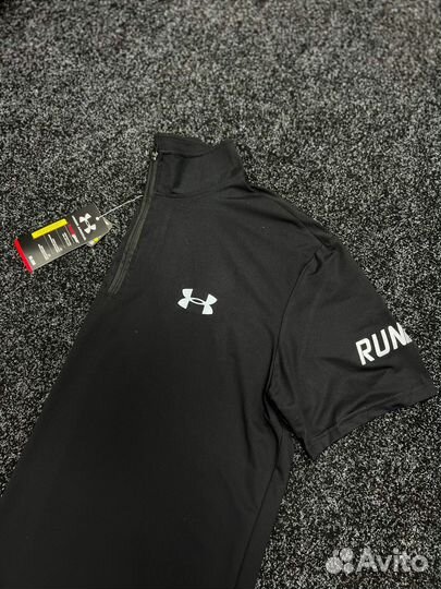 Рашгард на молнии с горлом Under Armour