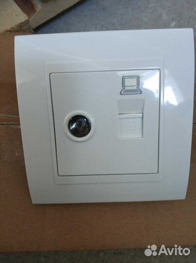 Розетка Интернет +тв новые