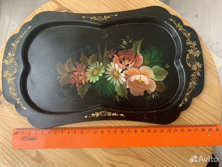 Поднос металлический СССР