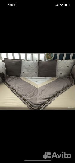 Бортики на кроватку