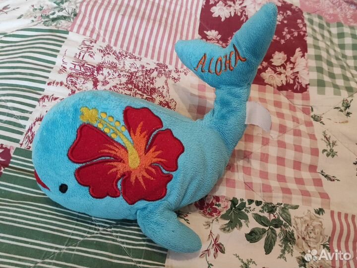 Кит (мягкая игрушка),сувенир из сша(Гавайи)