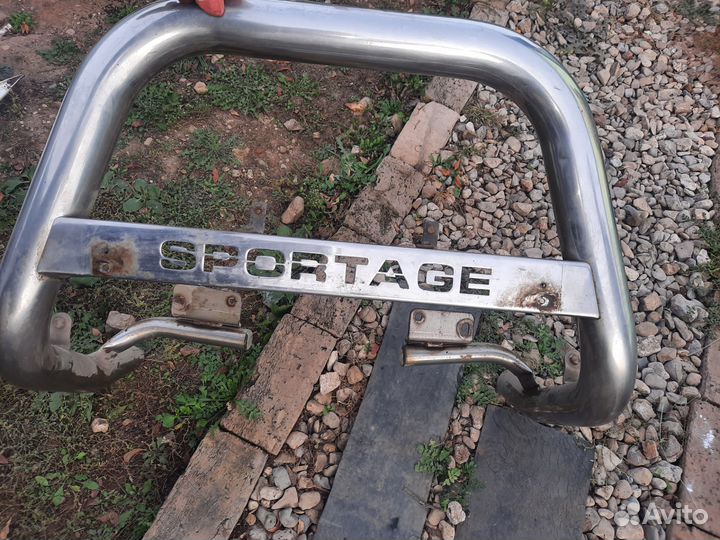 Кенгурятник на kia