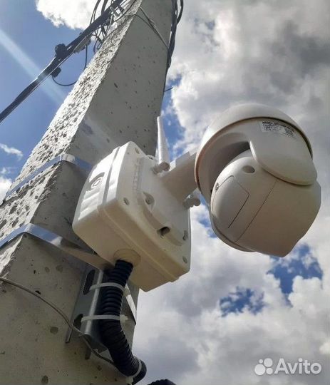 Камера видеонаблюдения 4g для дачи,стройки,бизнеса