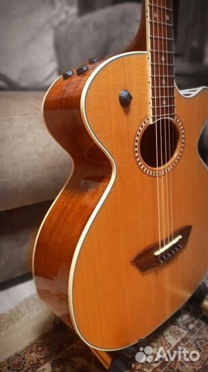 Washburn wb200scek baby jumbo электроакустика