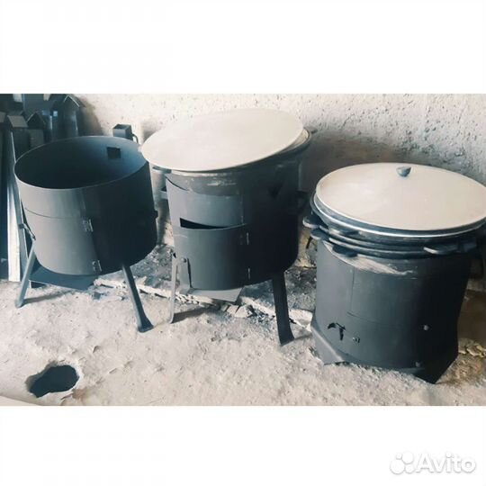 Печь казан садж мангал