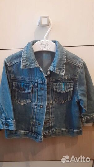 Джинсовая куртка для мальчика