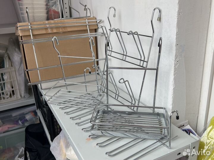 Полки навесные б/у.цена за все