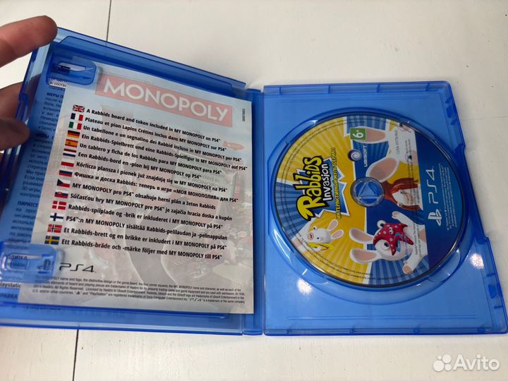 Rabbids invasion ps 4 диск