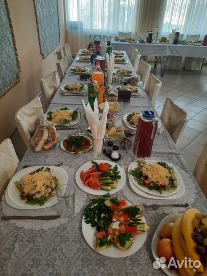 Банкетный зал 80 человек,поминальные обеды