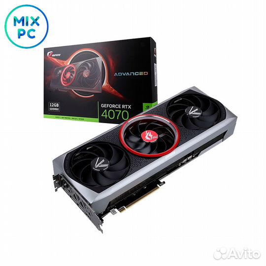 Видеокарта RTX4070 12GB Colorful Advanced OC