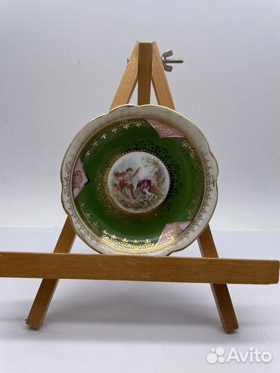 Антикварные розетки Дулево Старый Китай лоз