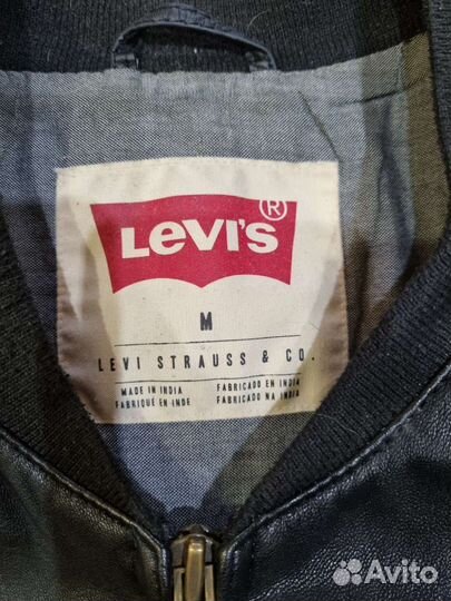 Кожаная куртка Levi's мужская оригинал