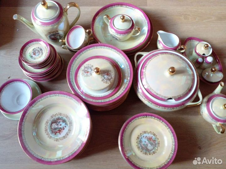 Сервиз столовый Fortuna eisanberg фарфор из ГДР