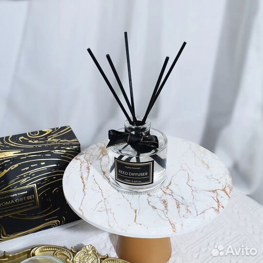 Набор ароматический диффузор и арома свеча
