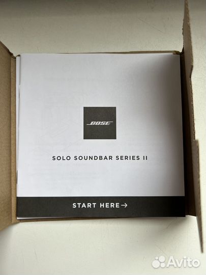 Саундбар Bose Solo Soundbar Series II (новый)