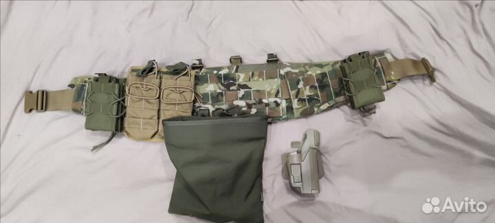 Боевой пояс анатомический WolfPack