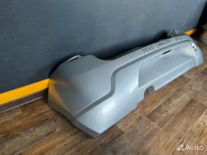 Задний бампер Renault Sandero