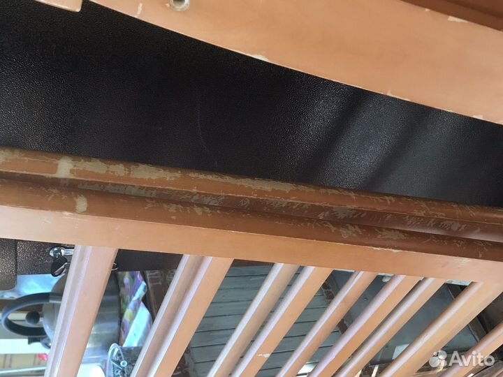 Кроватка с матрасом б/у