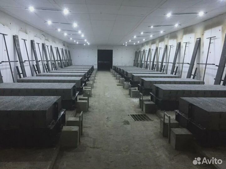 Блоки полистиролбетонные Изготовление