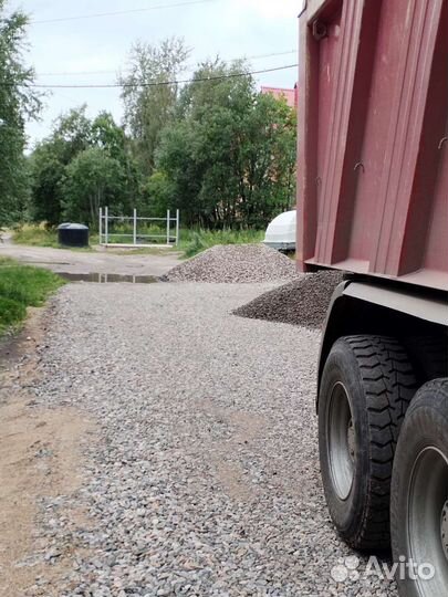 Отсыпка участков, дорог, территорий