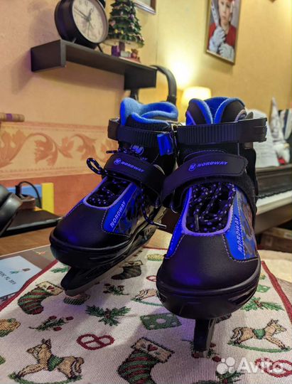 Коньки детские раздвижные (27-30)