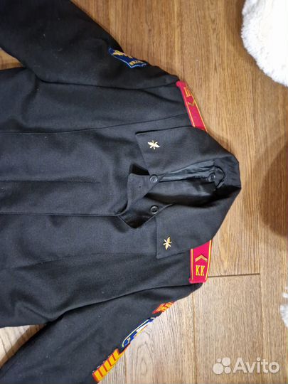 Бушлат для девочки, кадетская форма