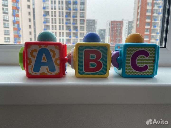 Развивающие кубики fisher price