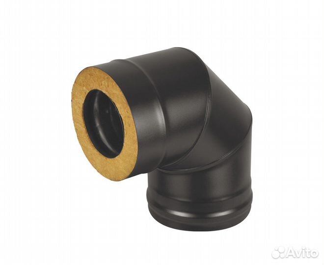 Сэндвич-трубы black (аisi 430/0,8мм) 1м