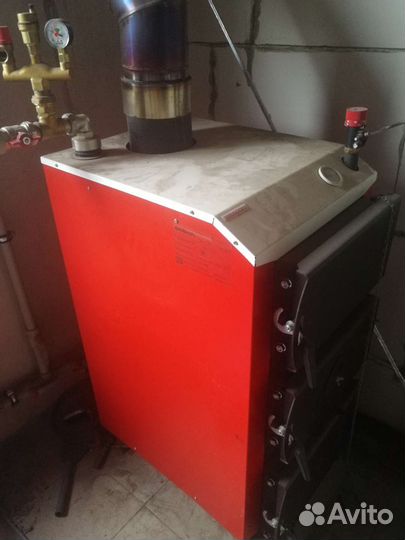 Твердотопливный котел длительного горения бу