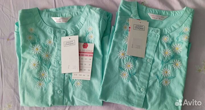 Блузка для девочки новая 116