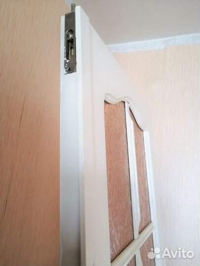 Дверь двустворчатая бу