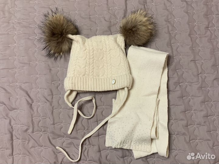 Шапка зимняя для девочки