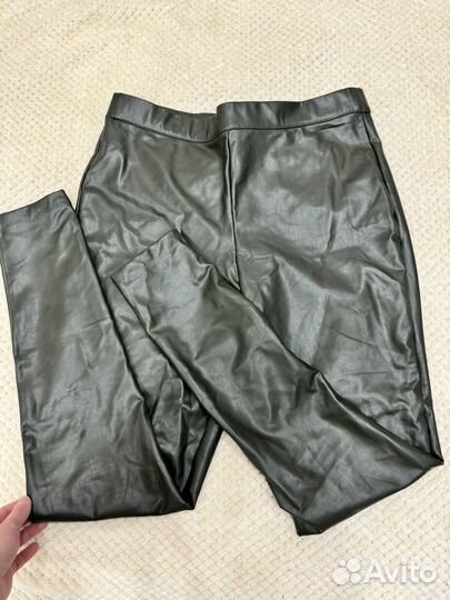 Брюки кожаные