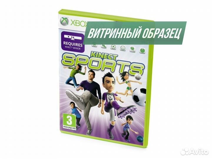 Kinect Sports витринный образец (Xbox360)