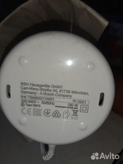 Продам кофемолку bosch модель TSM6A01B новая цвет
