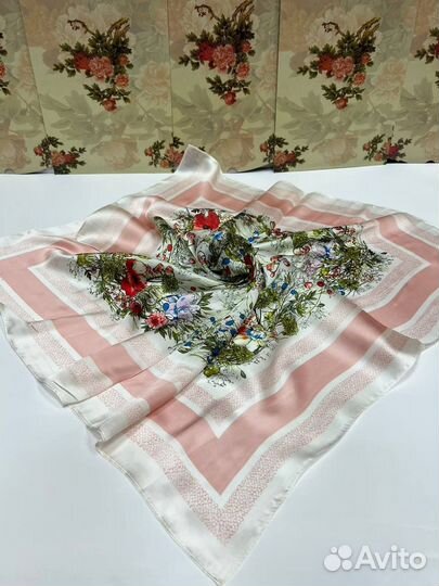 Шёлковый поаток Dior (набор 3 шт)