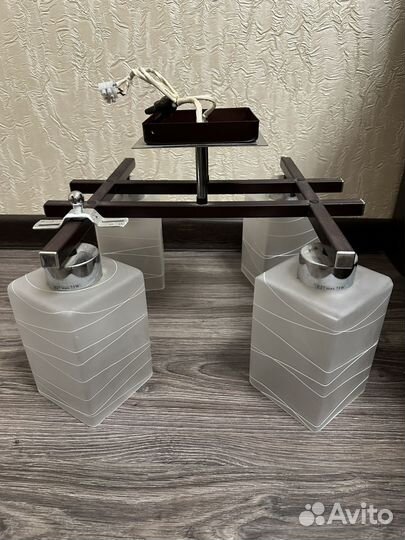 Люстра потолочная бу