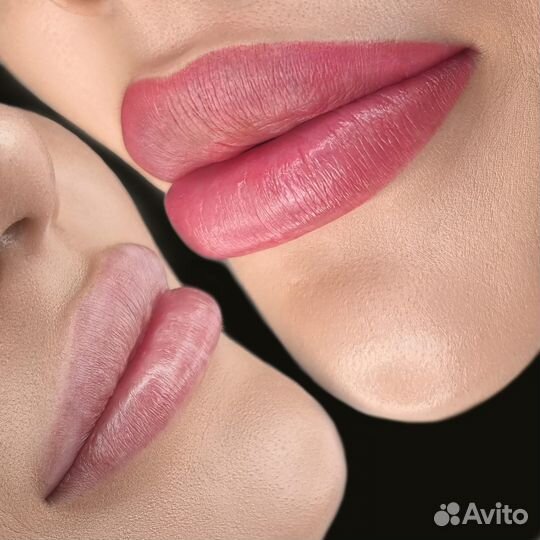 Пудровое напыление/Перманентный макияж губ