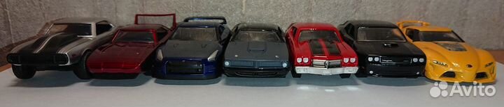 Машинки Jada 1:55 Fast&Furious