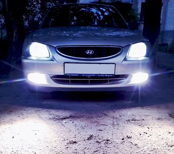 Led Птф Hyundai Accent 80W