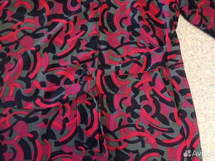 Блузка- жакет с запАхом 52 54