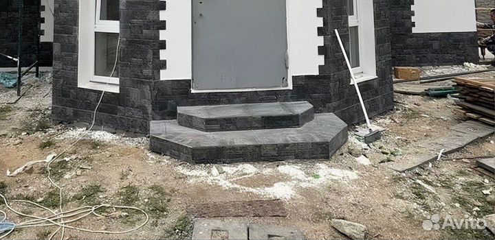 Бетонные работы Фундамент отмостка