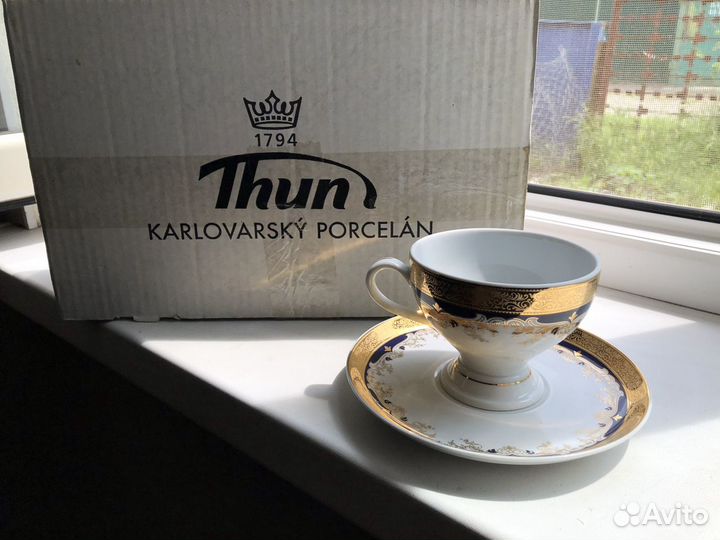 Чайная пара/Чайный сервиз/Bohemia Christine