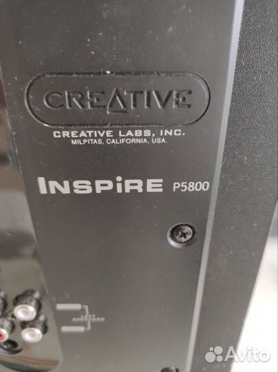 Creative inspire p5800 (акустика 5.1)