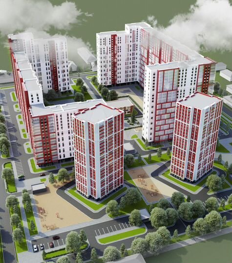2-к. квартира, 53,5 м², 11/25 эт.